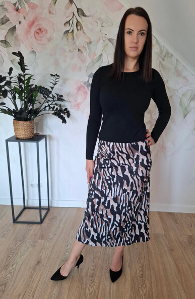 Spódnica Print - wielobarwna