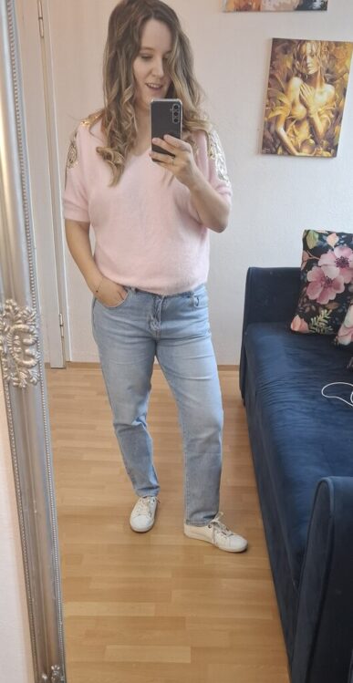 Spodnie Jeans Mom Fit 608