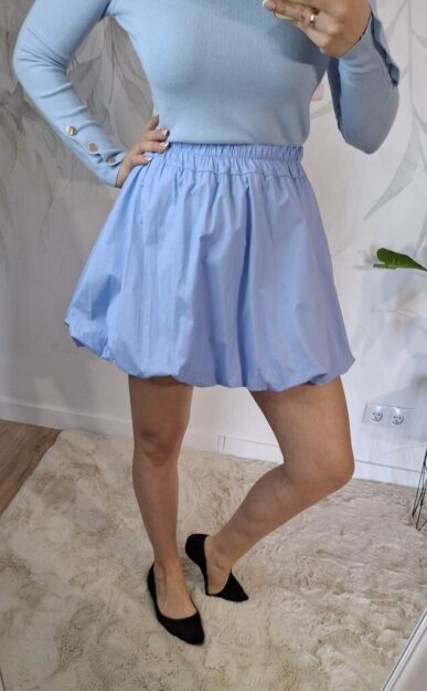 Spódnica Bombka niebieska