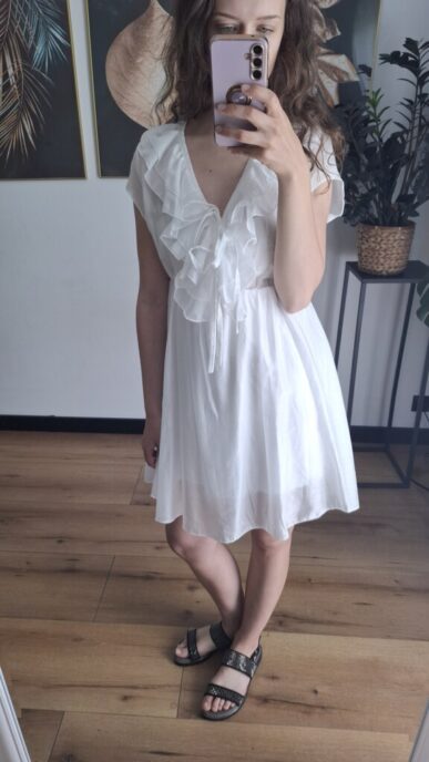 Sukienka Motyl biała