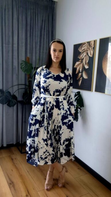 Sukienka Krówka granat