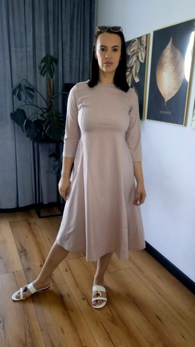 Sukienka Ela puder
