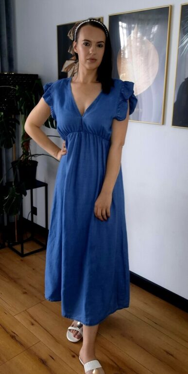 Sukienka Frezja  ciemny jeans