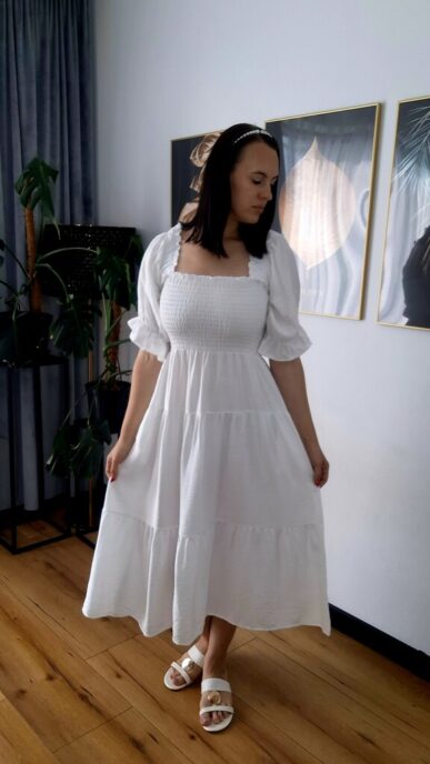 Sukienka Toskania biała