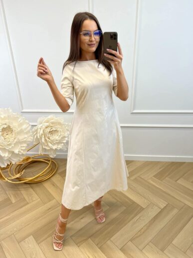 Sukienka Ela beżowa