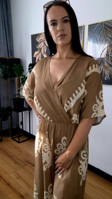 Kombinezon „Boho Wiskoza” – lekkość i styl na lato