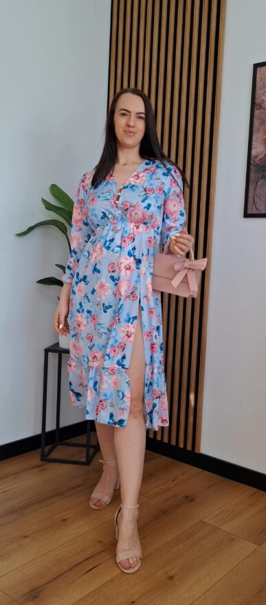 Sukienka Julia niebieska