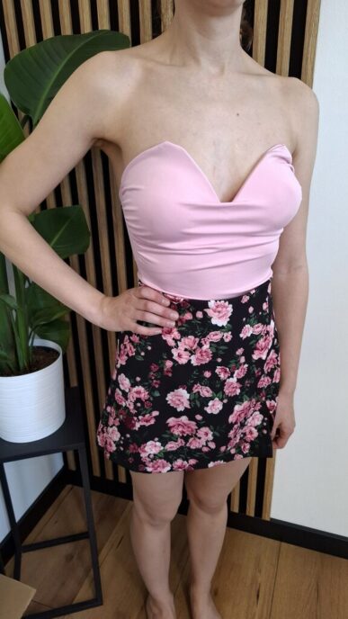 Letnie body różowe