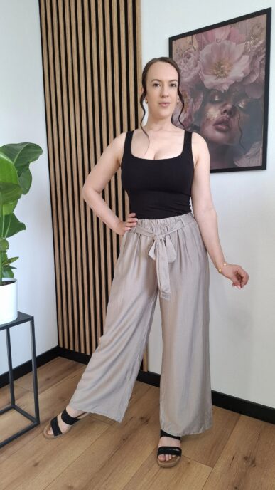 Spodnie wiązane fango